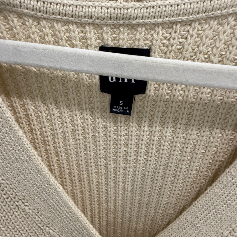 Gap Classic Cotton Rib Cardigan - Picture 4 of 4